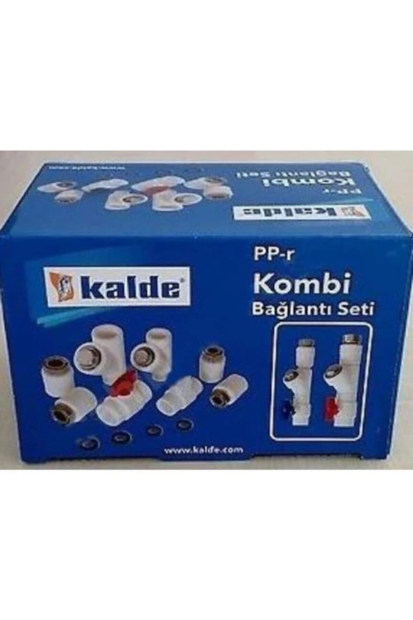 KOMBİ ALT BAĞLANTI SETİ DIRSEKLİ KALDE ürün görseli 1