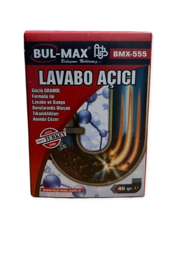 LAVABO AÇICI 40 GR TOZ - 5 ADET ürün görseli 1