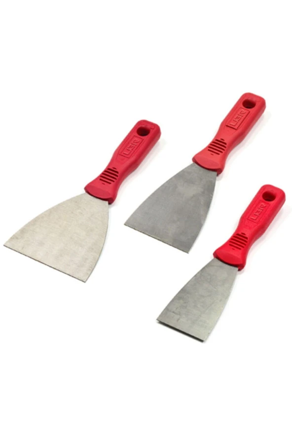 PLASTİK SAPLI SPATULA 12 CM 4 ADET ürün görseli 1