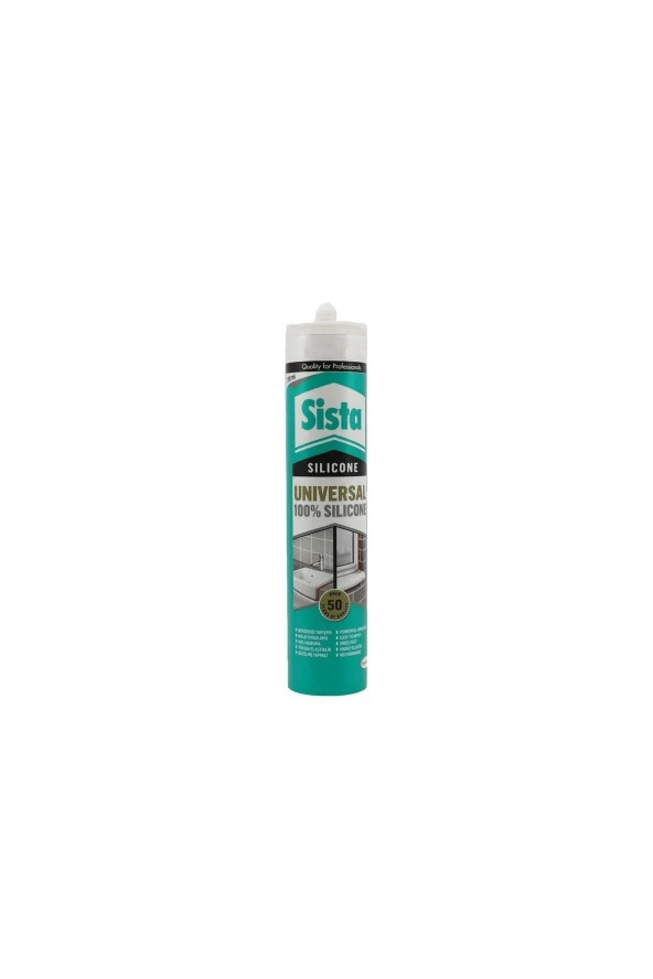 ŞEFFAF SİLİKON 280 ML %100 UNIVERSAL ürün görseli 1