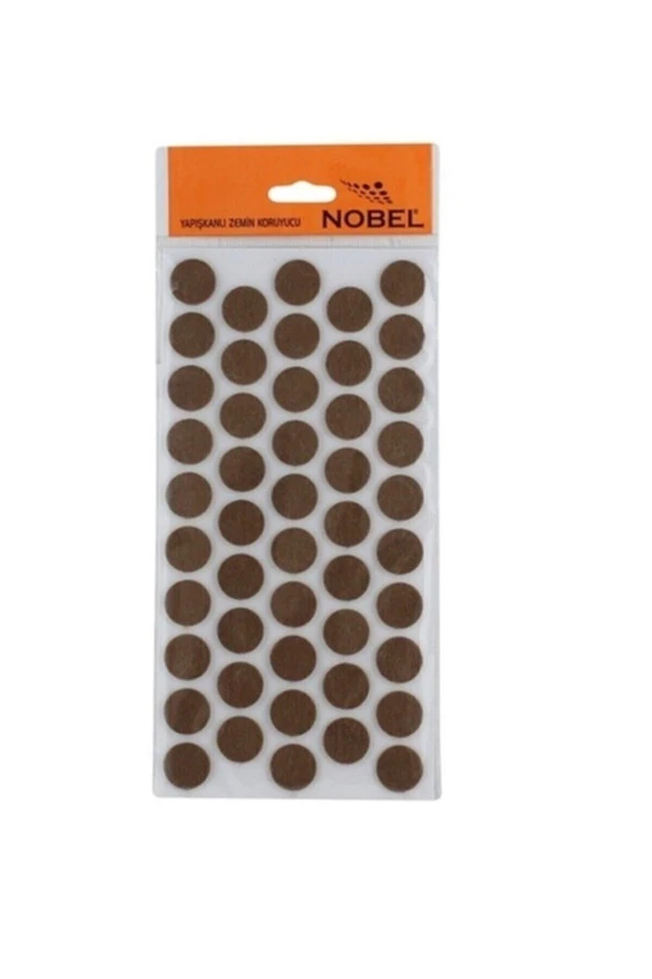 YUVARLAK YAPIŞKAN KEÇE 20 MM 48'Lİ PAKET ürün görseli 1