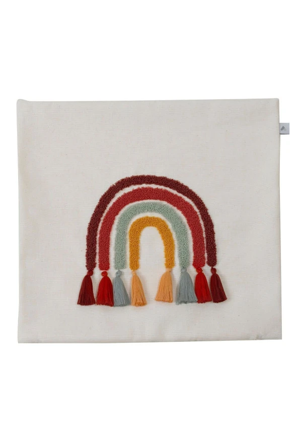 Rainbow Kırlent Kılıfı (40X40 CM) ürün görseli 1