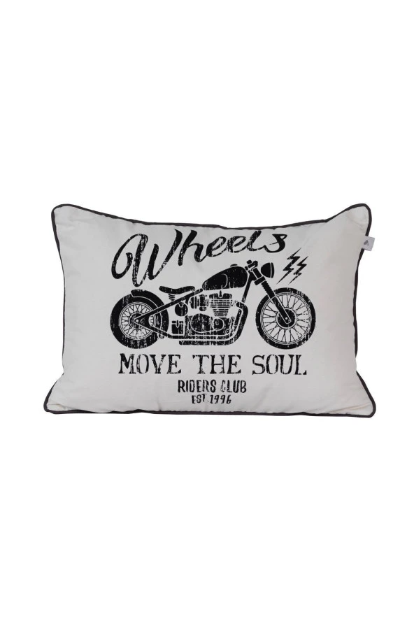 Wheels Kırlent Kılıfı (35X50 CM) - Resim 2