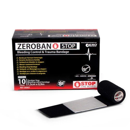 Zeroban Stop/ Kanama Dur. Bandaj. 7,5cm x 0,9m ürün görseli 1