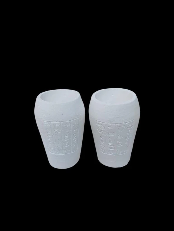Antik Mısır Vazo Seti 7x4,5cm ürün görseli 1