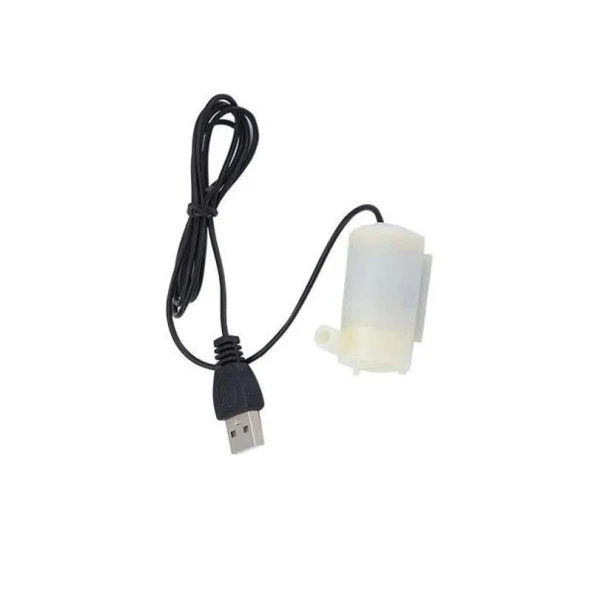 Mini Dalgıç Su Pompası 5V USB Girişli ürün görseli 1