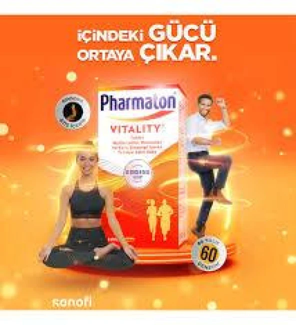 Pharmaton Vitality 30 Tablet - Resim 2