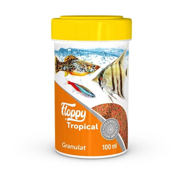 Floppy Tropical Granulat Balık Yemi 100 Ml ürün görseli 1
