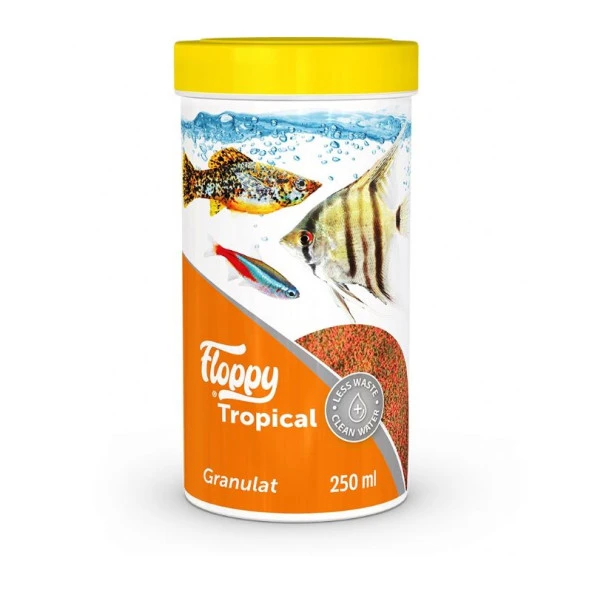 Floppy Tropical Granulat Balık Yemi 250 Ml ürün görseli 1