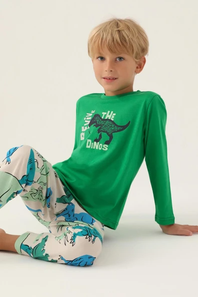 Roly Poly 3363 Revive Erkek Çocuk Pijama Takımı ürün görseli 1