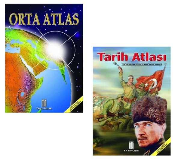 Orta Atlas-Tarih Atlası ürün görseli 1