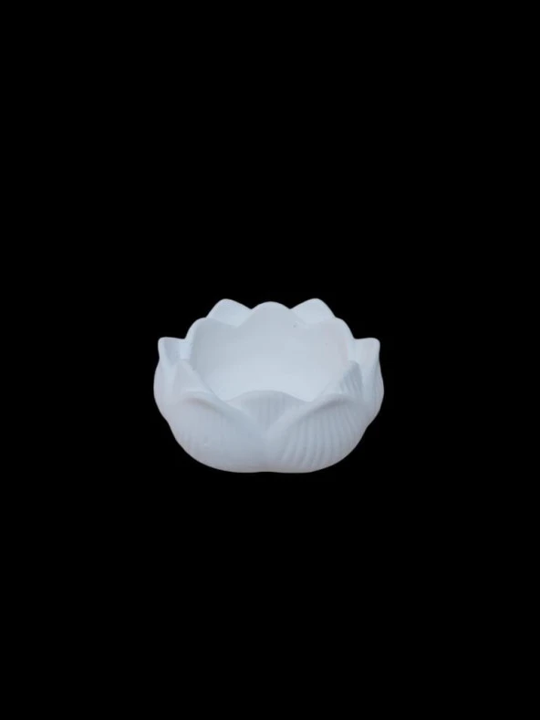 Çiçek Mumluk 8x3,5cm ürün görseli 1