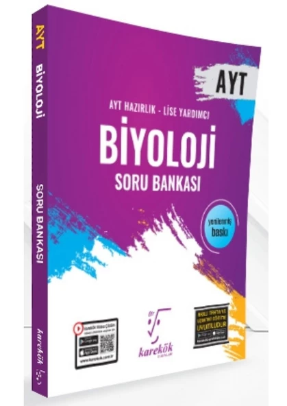 Karekök Yayıncılık AYT Biyoloji Soru Bankası Yeni ürün görseli 1