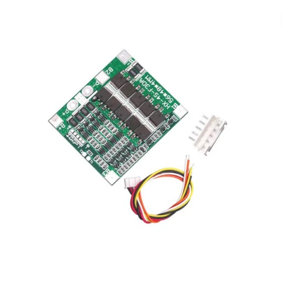 4S 30A BMS Koruma Kartı  LiFePO4 Balanslı Protection Module ürün görseli 1