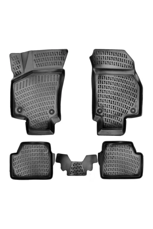 Rizline Opel Astra H 3d Paspas Havuzlu Siyah Hb 2004-2015 Arası 4 Parça Set ürün görseli 1