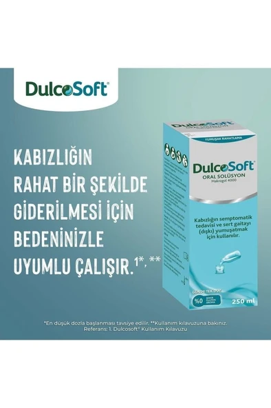 Dulcosoft Oral Solüsyon 250 ml - Resim 3