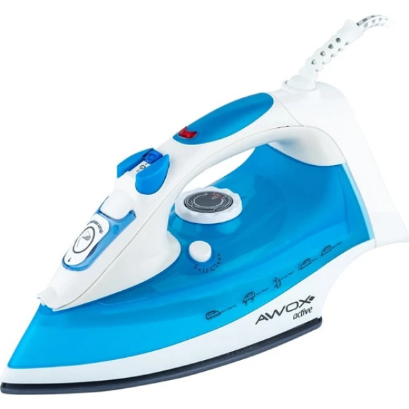 Awox Active 2600W Seramik Taban Buharlı Ütü - Resim 2