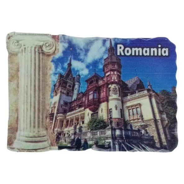 Romanya Temalı Sütun Magnet ürün görseli 1