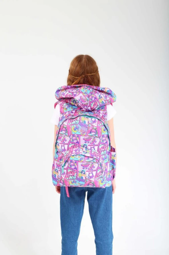 Kaukko Kids Sırt Çantası Evolution Funny L5194 ürün görseli 1