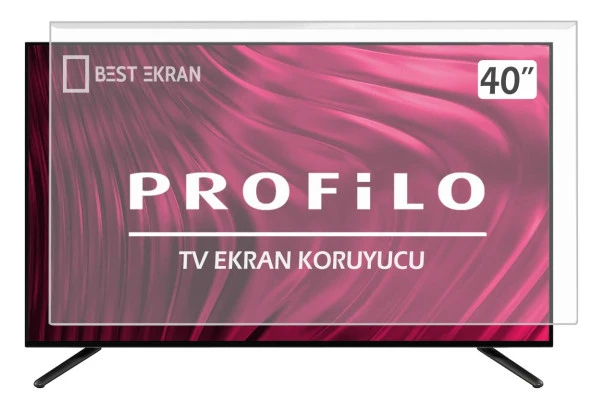 Profilo 40" inç 101 Ekran Tv Ekran Koruyucu - Resim 2