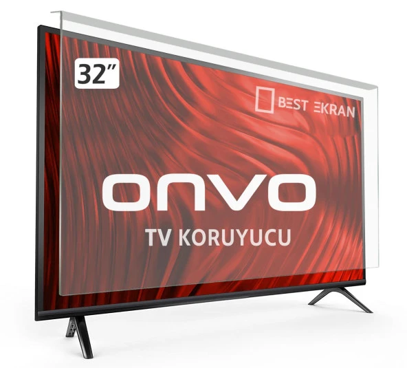 Onvo OV32100 Tv Ekran Koruyucu - Onvo 32" inç Tv Ekran Koruyucu Paneli ürün görseli 1