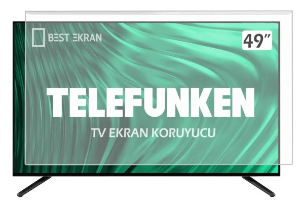 Telefunken 49TU7020 Tv Ekran Koruyucu - 49" inç 123 cm Tv Ekran Koruma Paneli ürün görseli 1