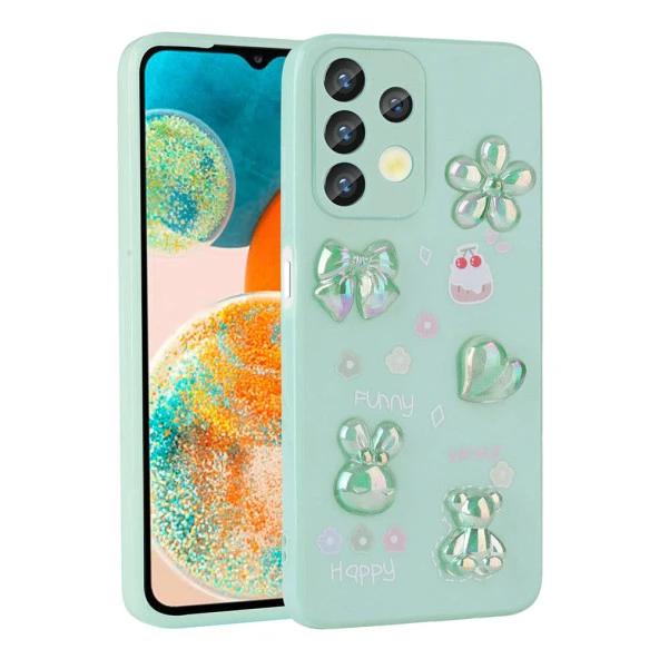 Galaxy A13 4G Kılıf Kabartma Figürlü Parlak  Toys Silikon Kapak ürün görseli 1