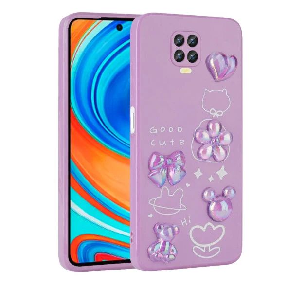 Xiaomi Redmi Note 9S Kılıf Kabartma Figürlü Parlak  Toys Silikon Kapak ürün görseli 1