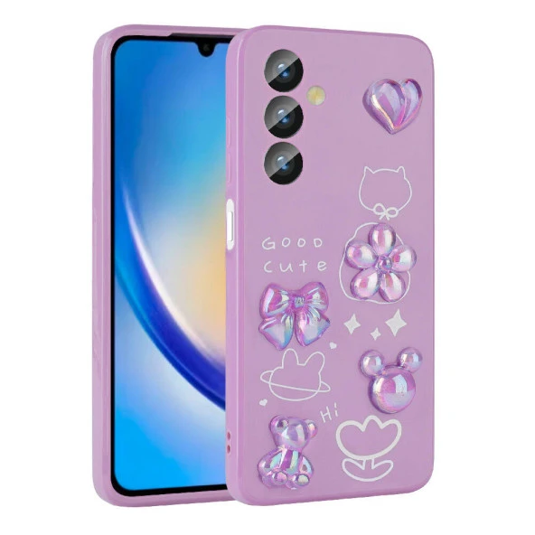 Galaxy A23 4G Kılıf Kabartma Figürlü Parlak  Toys Silikon Kapak ürün görseli 1
