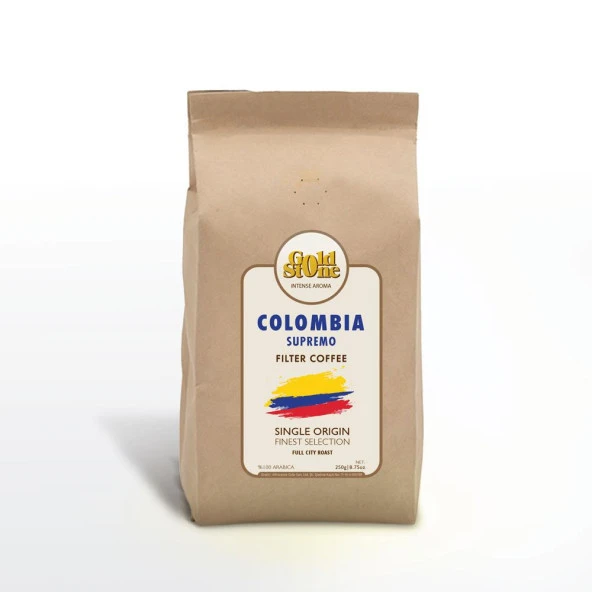 Gold Stone Colombia Supremo Filtre Kahve 250 Gr ürün görseli 1