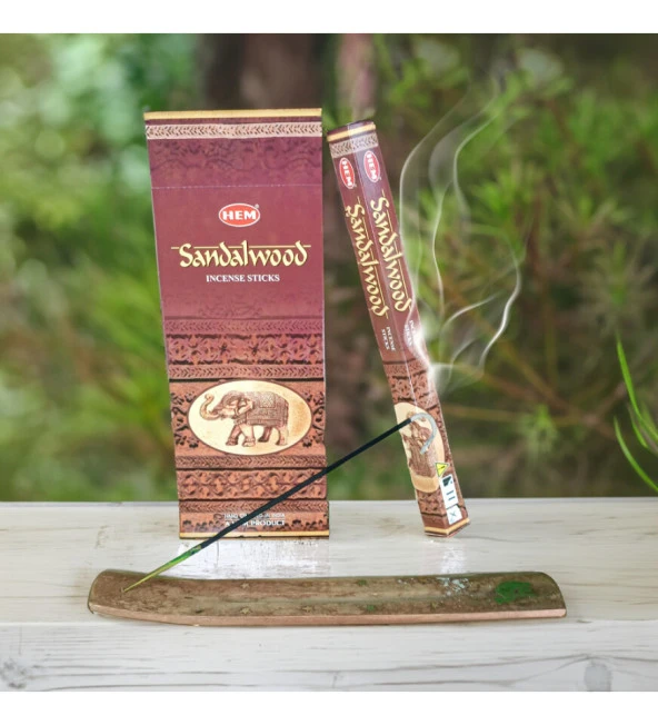 Sandal Ağacı (Sandalwood Hexa) 20'li Çubuk Tütsü ürün görseli 1