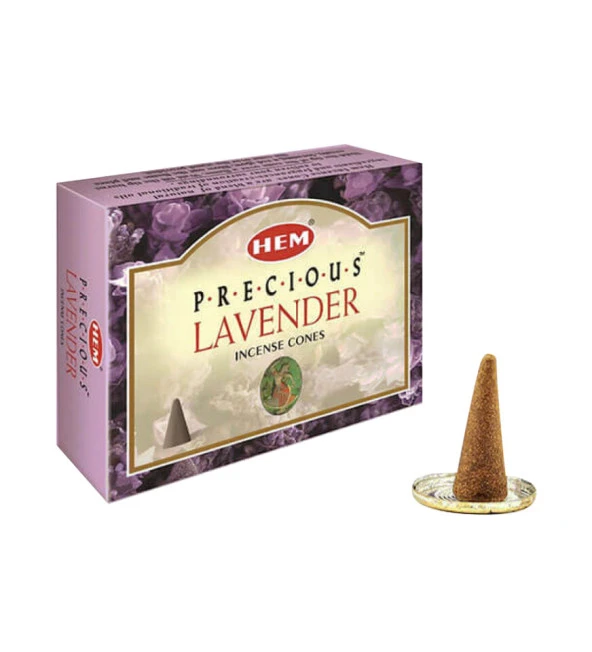 Lavanta (Lavender) Konik Tütsü Mumu 10'lu ürün görseli 1