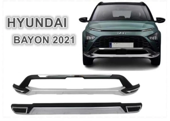 Hyundai Bayon Ön ve Arka Tampon Koruma 2021+ uyumlu ürün görseli 1