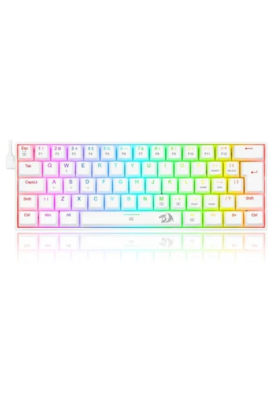 Redragon K630W-RGB Dragonborn %60 Blue Switch Mekanik Kablolu Oyuncu Klavyesi ürün görseli 1