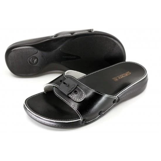 Ceyo 6500  Anatomik Ortopedik Comfort Siyah Kadın Terlik 35-40 ürün görseli 1