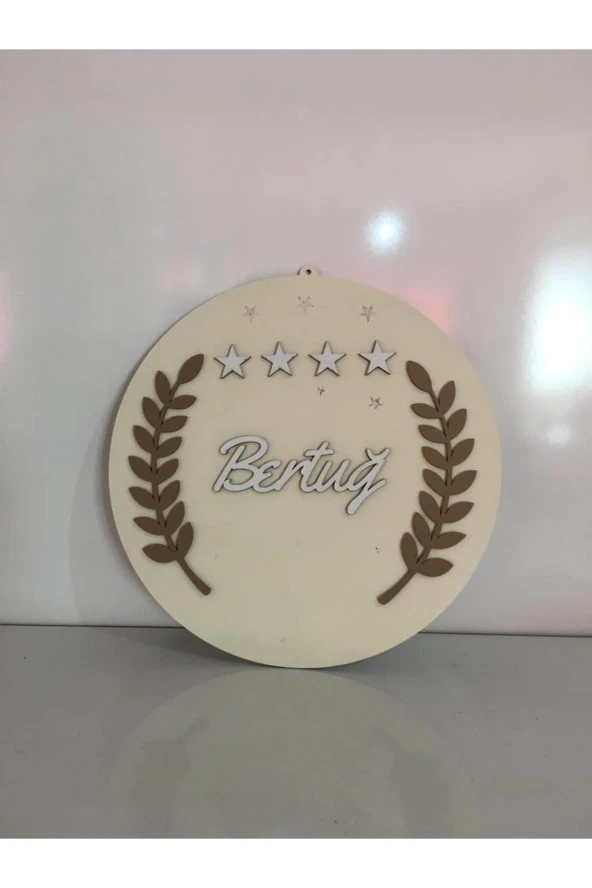 Özel Konsept Tasarım Isimli Bebek Çocuk Kapı Süsü ürün görseli 1