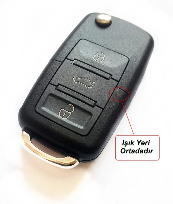 Skoda Octavia Roomster 2004-2008 Uyumlu Anahtar Kabı Kumanda Kabı Oto Anahtarlık Logolu ürün görseli 1