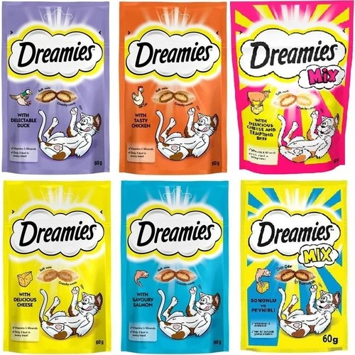 Dreamies Kedi Ödülü Karışık Avantaj Paketi 6'lı ürün görseli 1