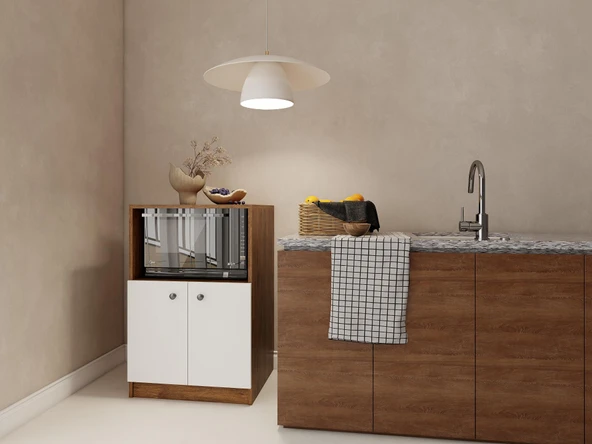 Tlos Çok Amaçlı Dolap Amalfi-Beyaz - Resim 2