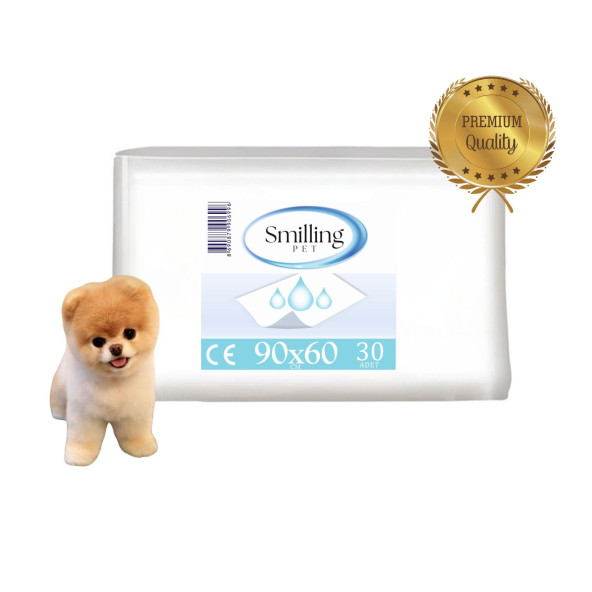 Smilling Pet Smillig Pet Köpek Çiş Pedi-hast Altı Koruyucu Bez 60x90 30'lu ürün görseli 1