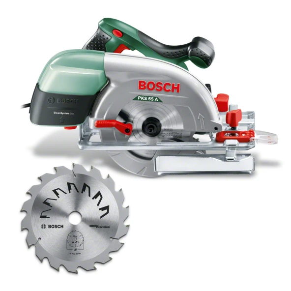 Bosch PKS 55 A Daire Testere (Ekstra Hediye Bıçaklı) ürün görseli 1