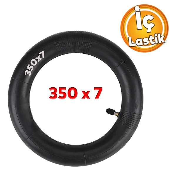 Yük El Arabası Bisiklet Motorsiklet Motosiklet Teker Tekerlek İç Lastik Şambel Şambrel 350x7 ürün görseli 1