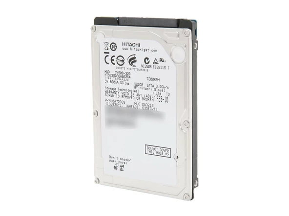 2.5" 320gb 5400rpm Notebook Hdd (refurbished) - Resim 2
