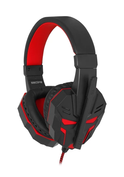 Seclife FHP-G4141B Siyah Kırmızı Gaming Kulaklık