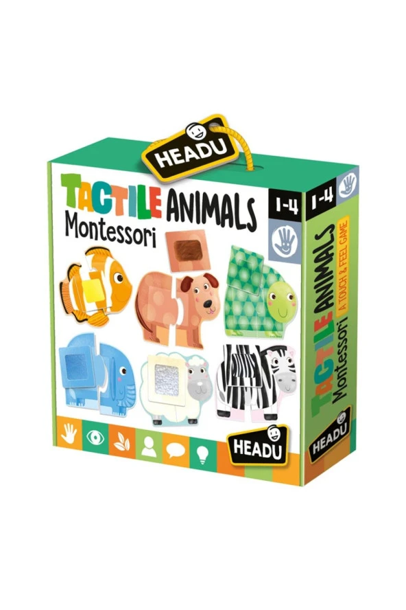 Carıoca Headu Tactıle Anımals Montessorı (1-4 YAŞ) ürün görseli 1