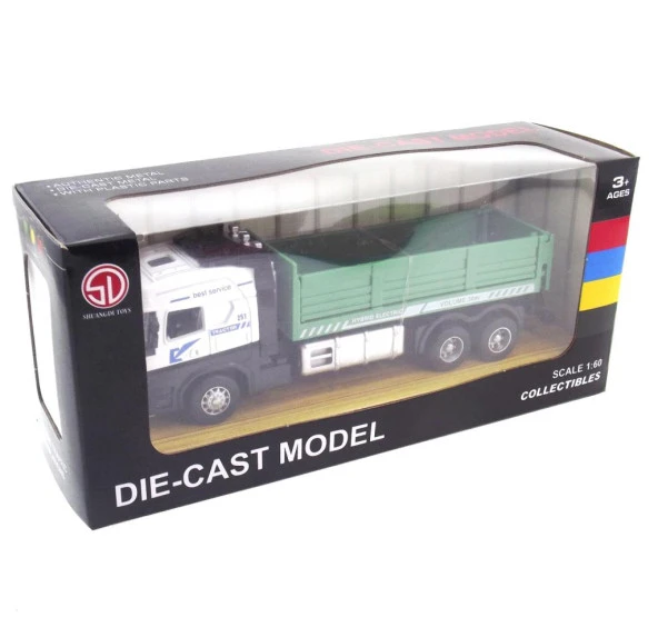 Die Cast Model Çek Bırak Hafriyat Kamyonu - Resim 4