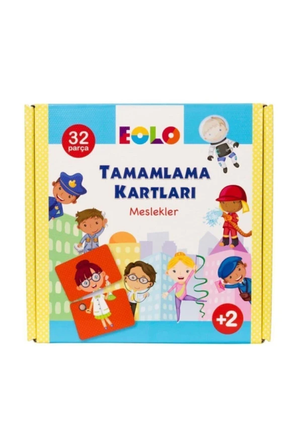 Tamamlama Kartları - Meslekler - Puzzle 2+ Yaş ürün görseli 1