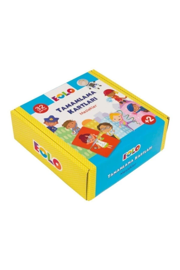 Tamamlama Kartları - Meslekler - Puzzle 2+ Yaş - Resim 3