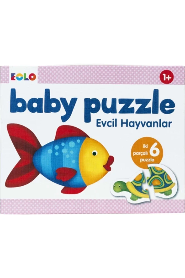 Evcil Hayvanlar Bebek Puzzle 12 Parça ürün görseli 1