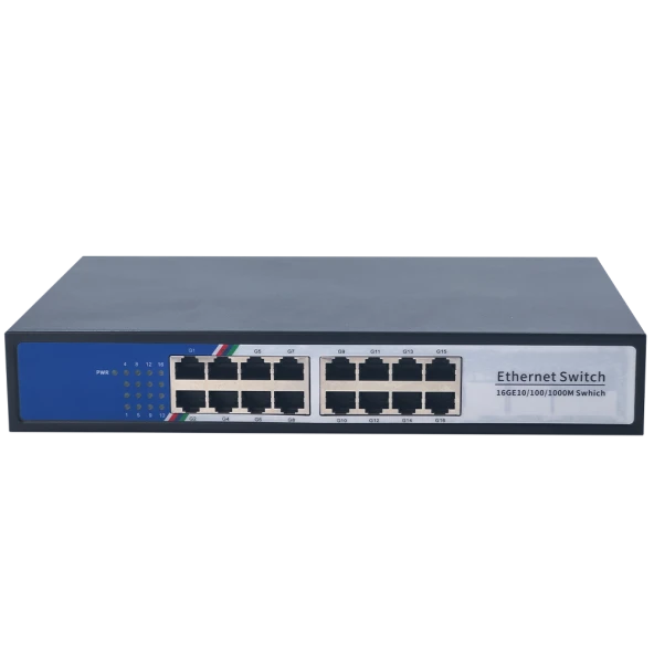 Secuzi 16 Port 1000 Mbps Ethernet Switch ürün görseli 1